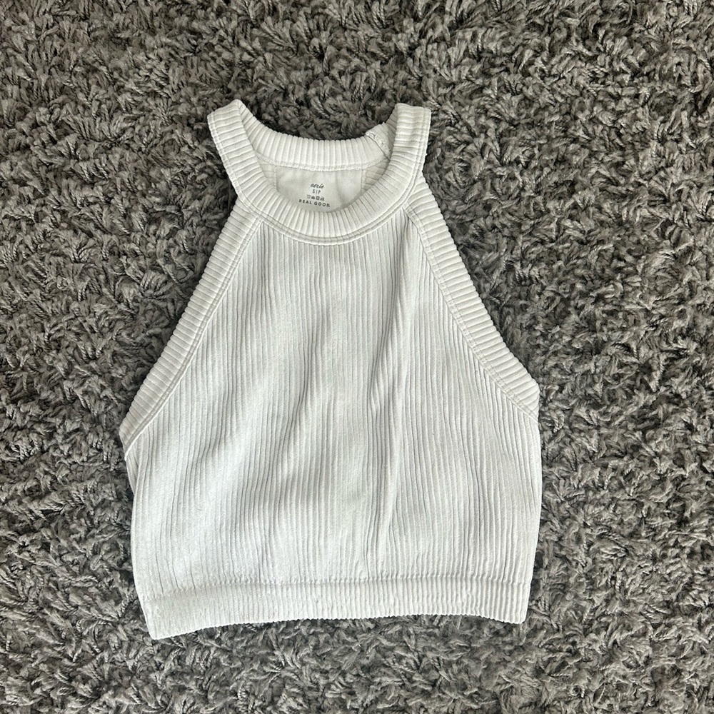 Aerie cropped workout top